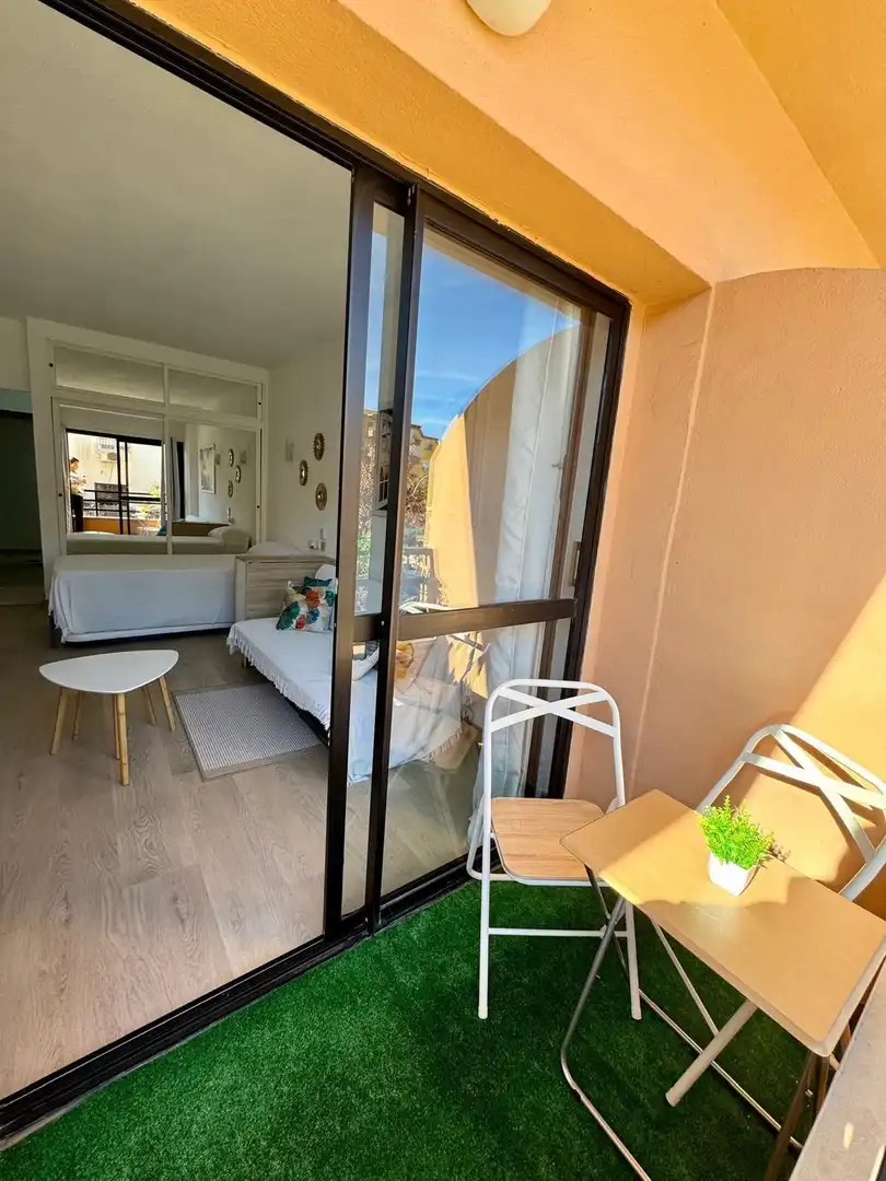 Balcony of Study for rent in Torremolinos  with Air Conditioner and Furnished