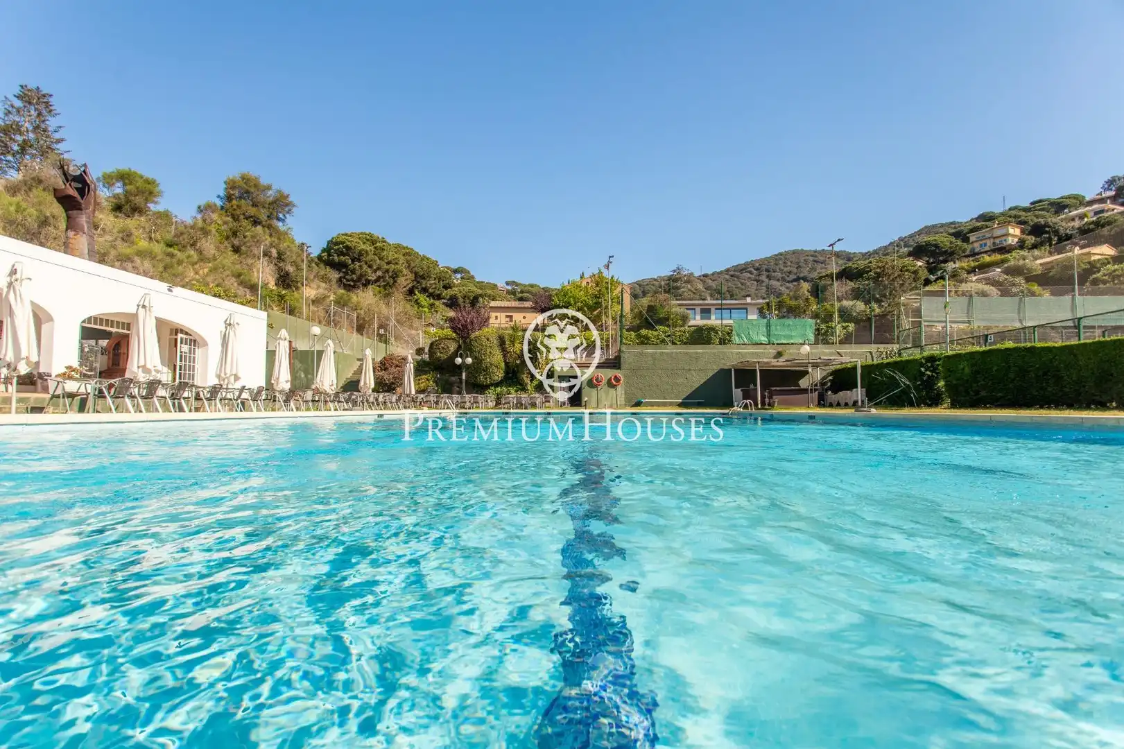 Swimming pool of Country homes for sale in Cabrils  with Heating, Private garden and Terrace