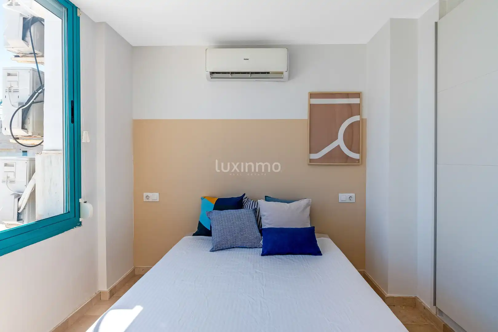 Dormitori de Àtic en venda en Villajoyosa / La Vila Joiosa amb Aire condicionat, Jardí privat i Terrassa