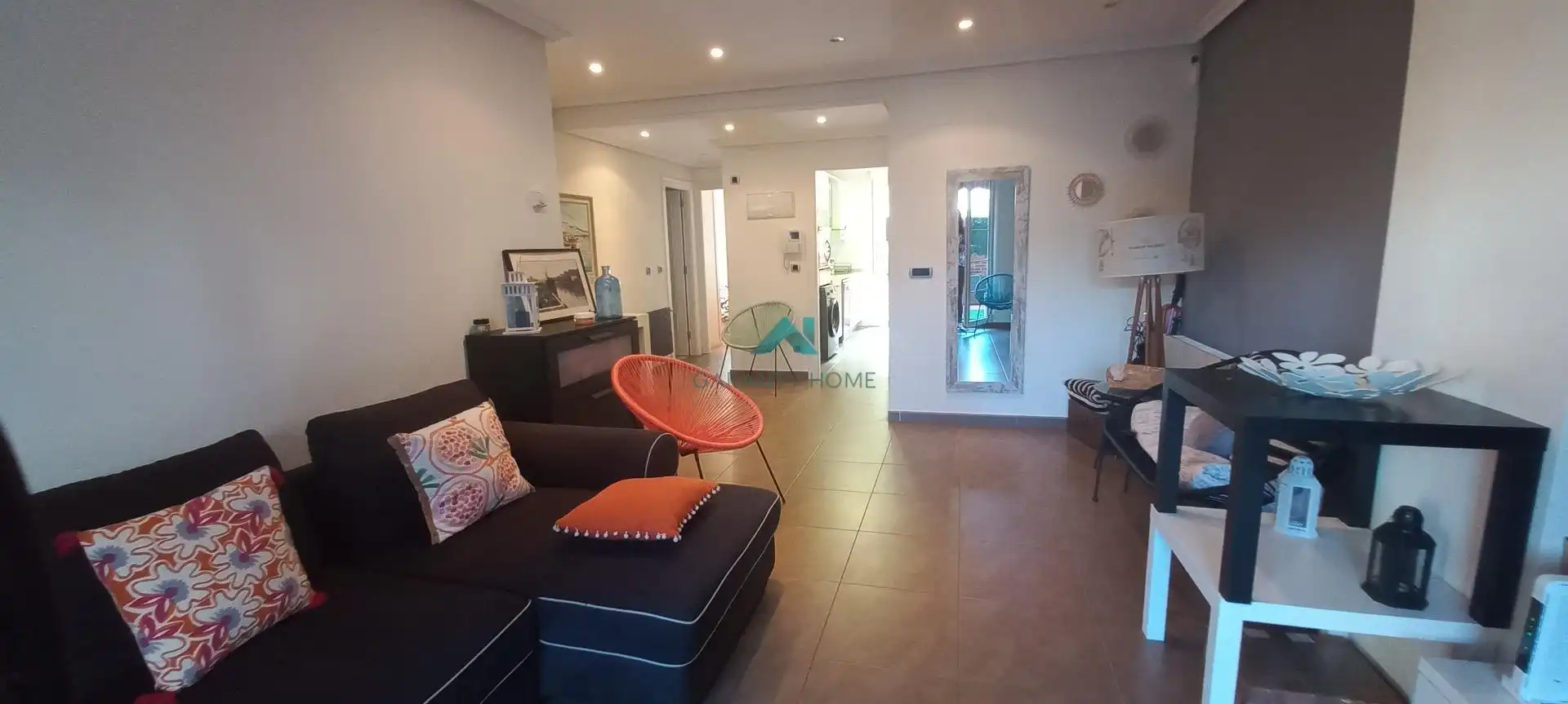 Wohnzimmer von Erdgeschoss zum Verkauf in Santoña mit Heizung und Privatgarten