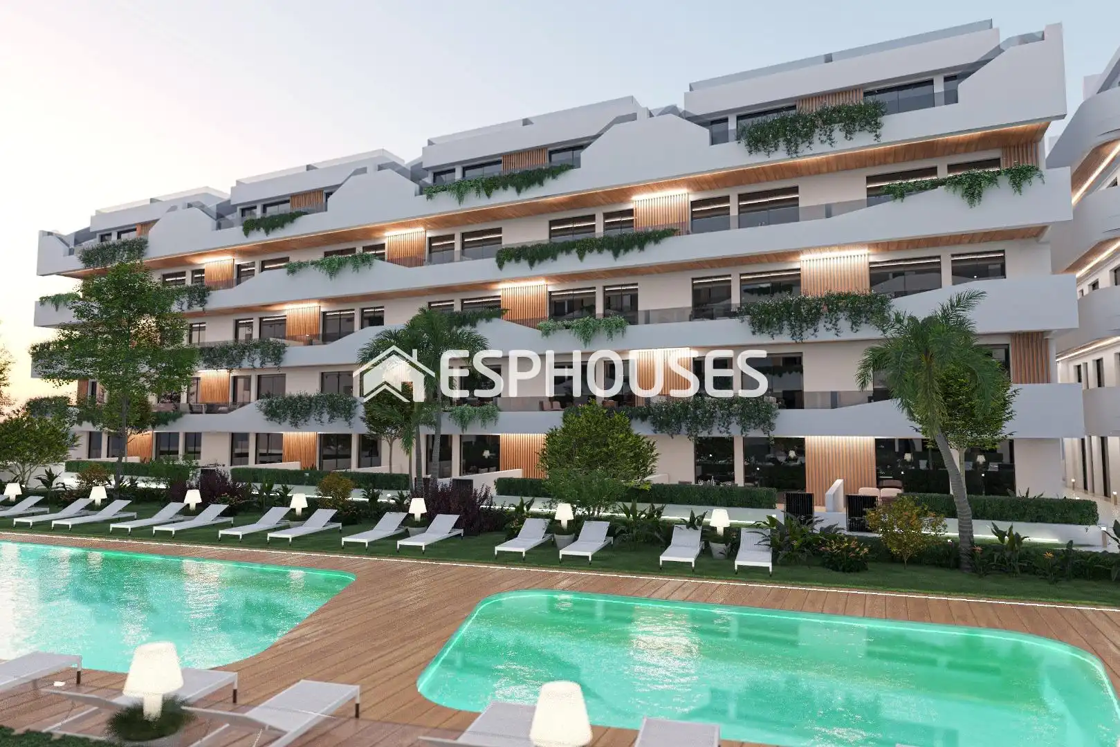 Mini appartamento con terrazza in vendita a Santiago de la Ribera