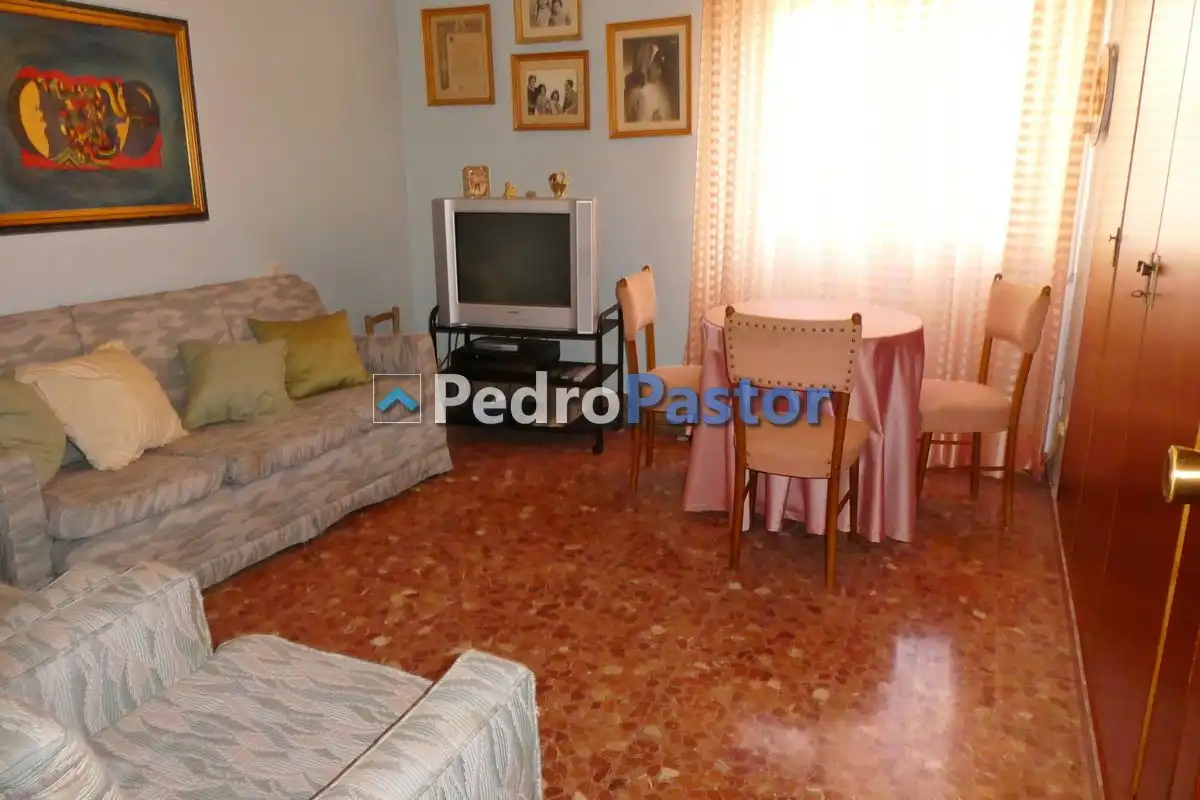 Sala de estar de Piso en venta en Dénia con Aire acondicionado, Calefacción y Piscina