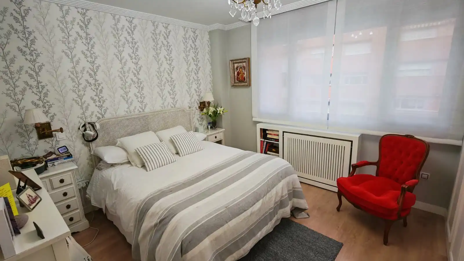 Bedroom of Flat for sale in Guadalajara  with Air Conditioner, Heating and Terrace