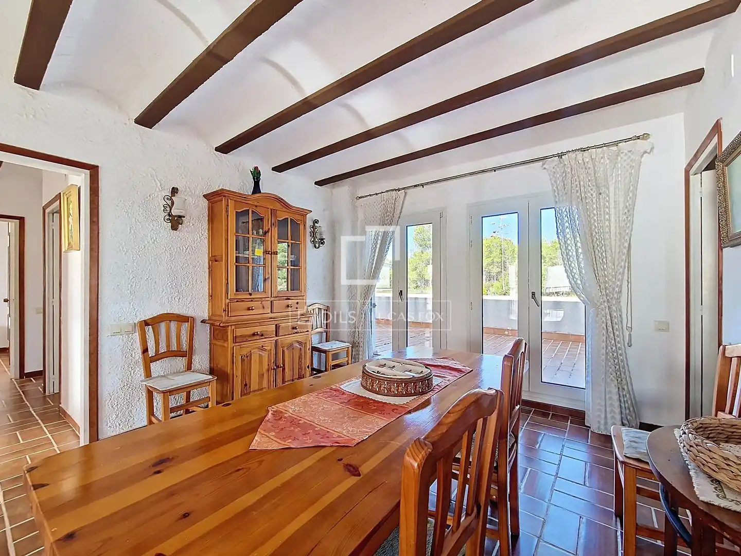 Menjador de Casa o xalet en venda en Calafell amb Jardí privat, Terrassa i Traster