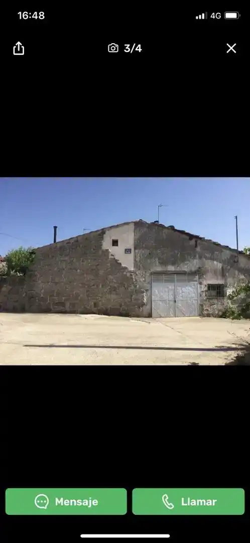 Vista exterior de Casa o xalet en venda en Moral de Sayago amb Jardí privat, Traster i Moblat