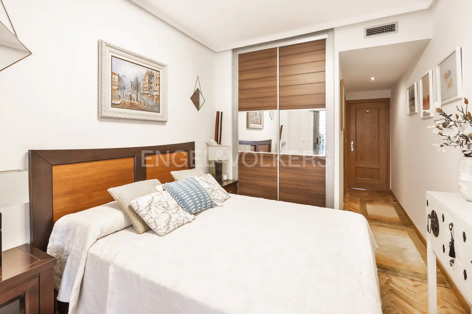 Schlafzimmer von Wohnung zur Miete in Alcorcón mit Klimaanlage, Heizung und Parkett