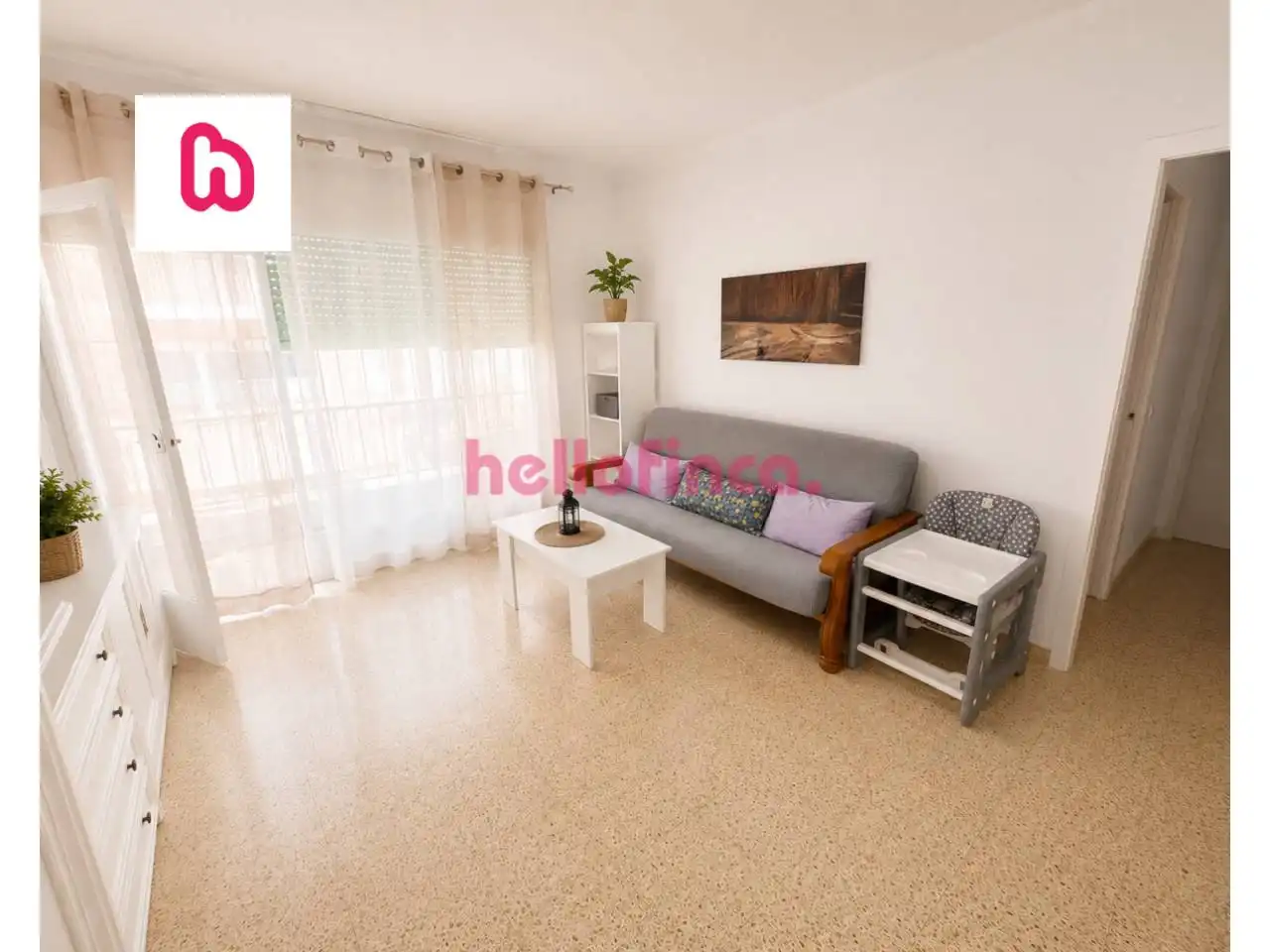 Sala de estar de Piso en venta en Puig-reig con Terraza, Trastero y Amueblado