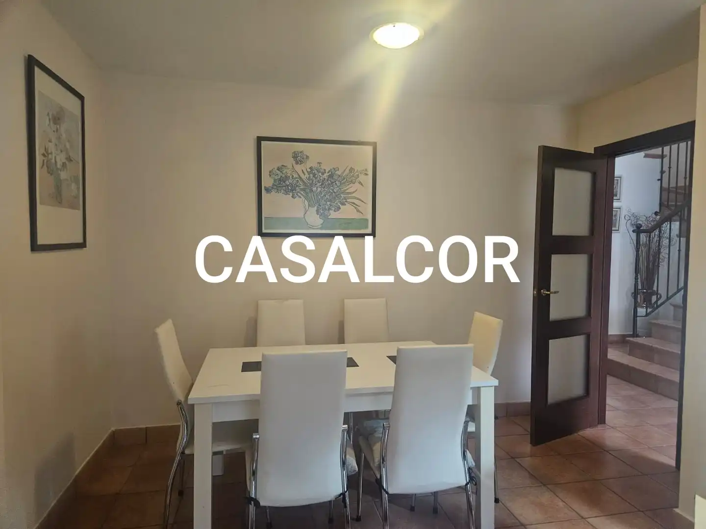 Comedor de Casa adosada de alquiler en Mairena del Alcor con Aire acondicionado, Amueblado y Horno