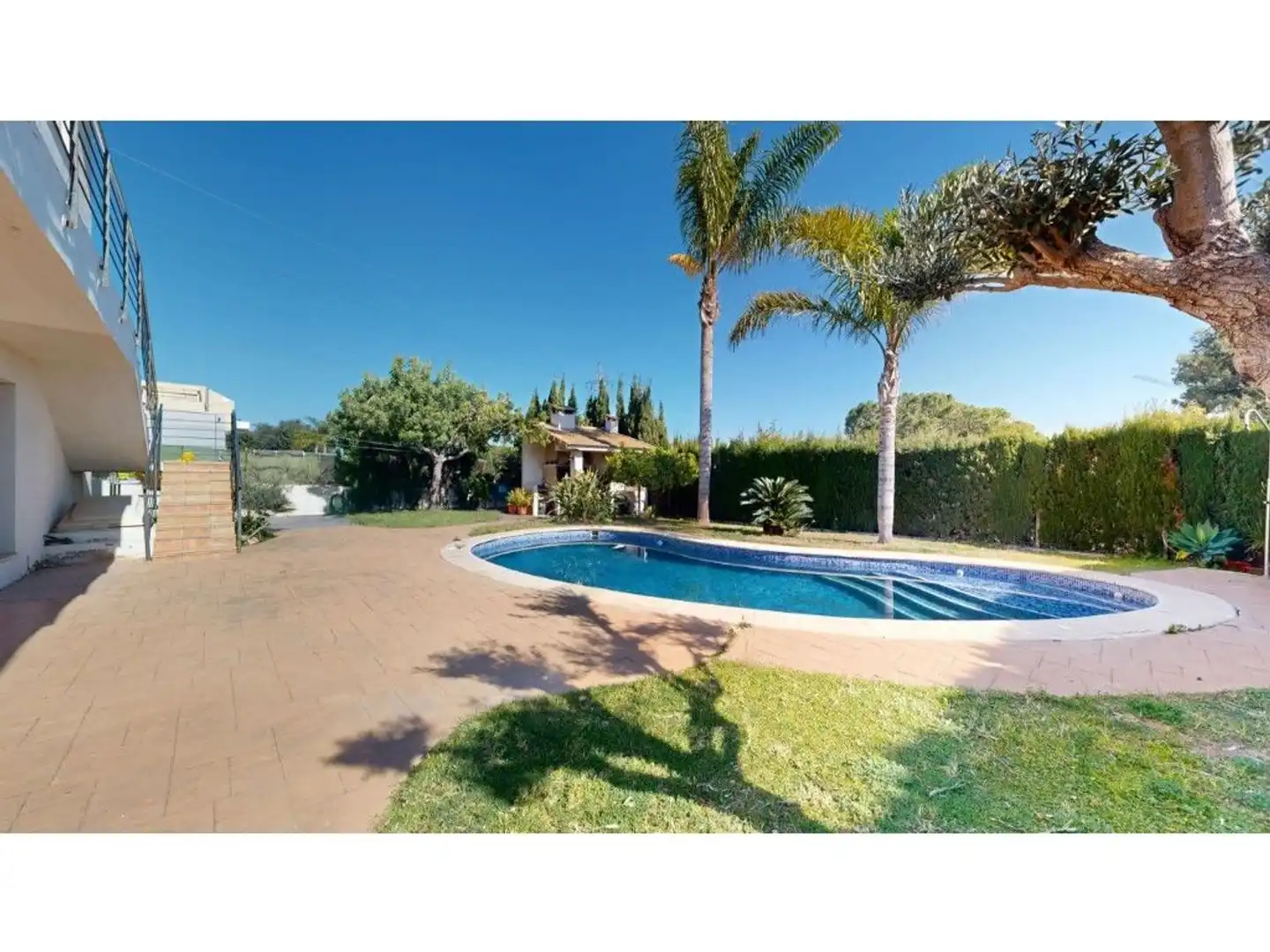 Jardí de Casa o xalet en venda en Rocafort amb Jardí privat, Terrassa i Piscina
