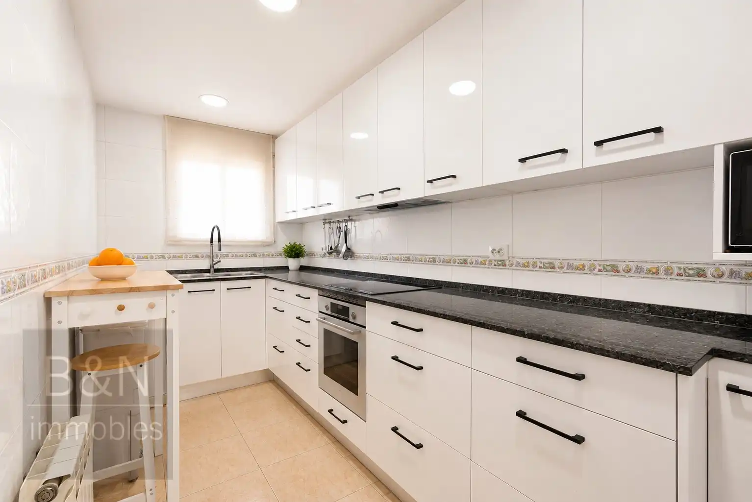Kitchen of Duplexes for sale in Sabadell  with Air Conditioner, Heating and Terrace