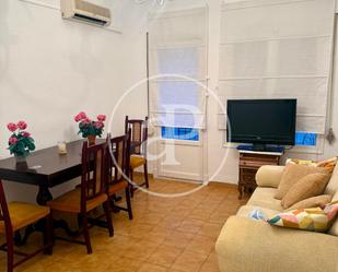 Living room of Flat to rent in  Valencia Capital  with Air Conditioner, Heating and Furnished