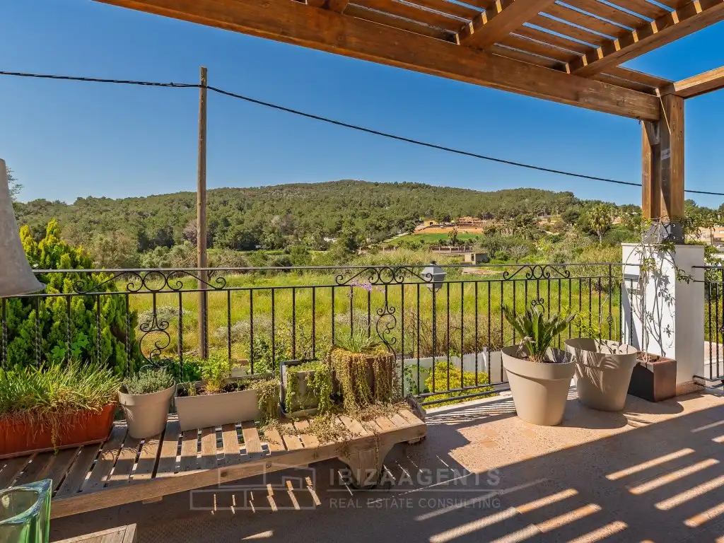Terrassa de Apartament en venda en Sant Antoni de Portmany amb Aire condicionat, Rentadora i TV