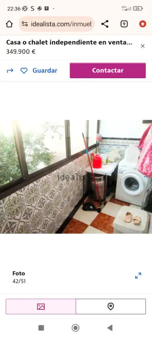 Balcony of Houses for sale in Córdoba  with Air Conditioner, Storage room and Furnished