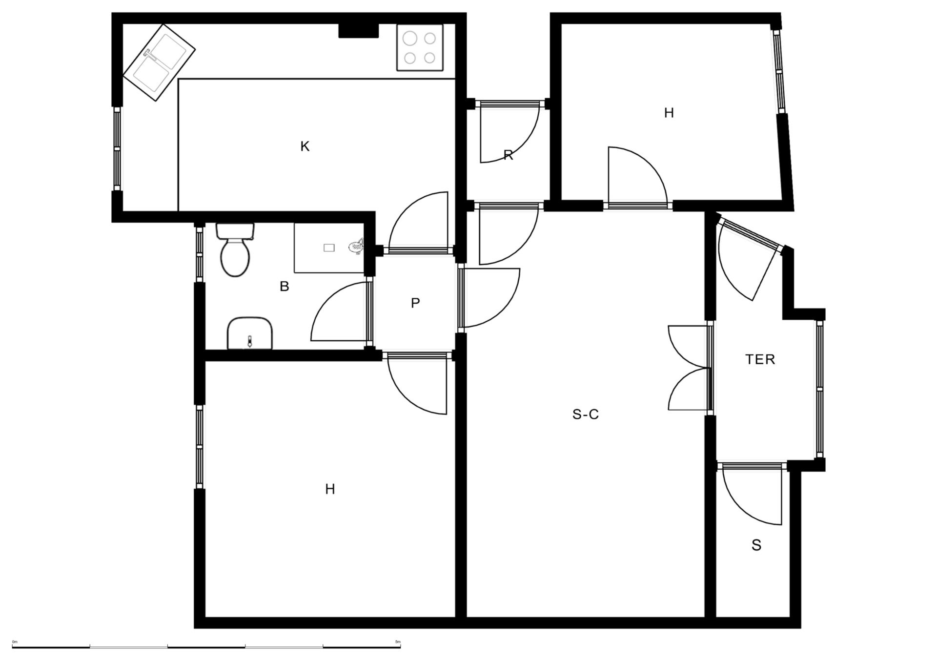 Flat for sale in Sabadell  with Oven
