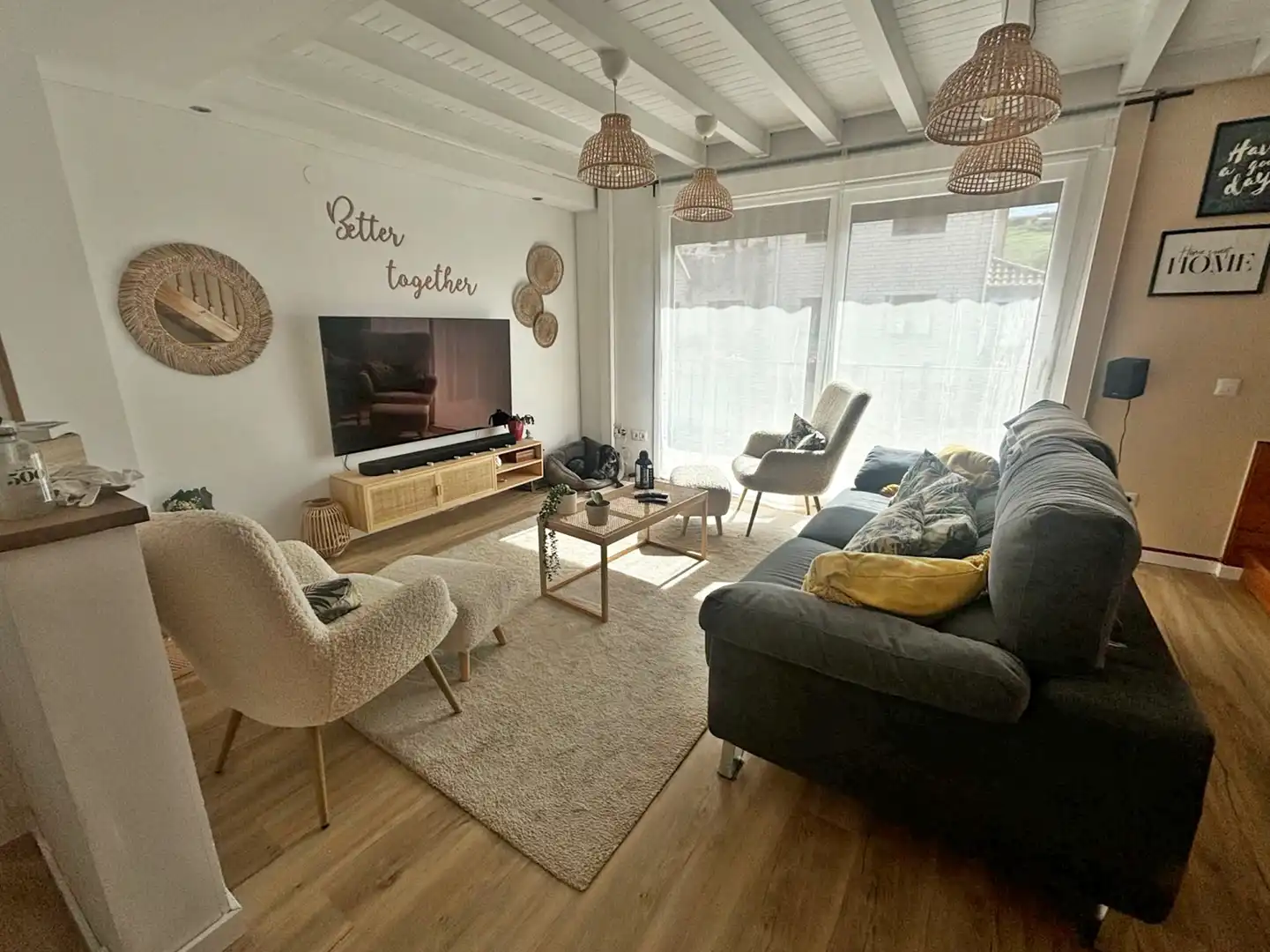 Living room of Detached homes for sale in Piélagos  with Heating, Private garden and Parquet flooring