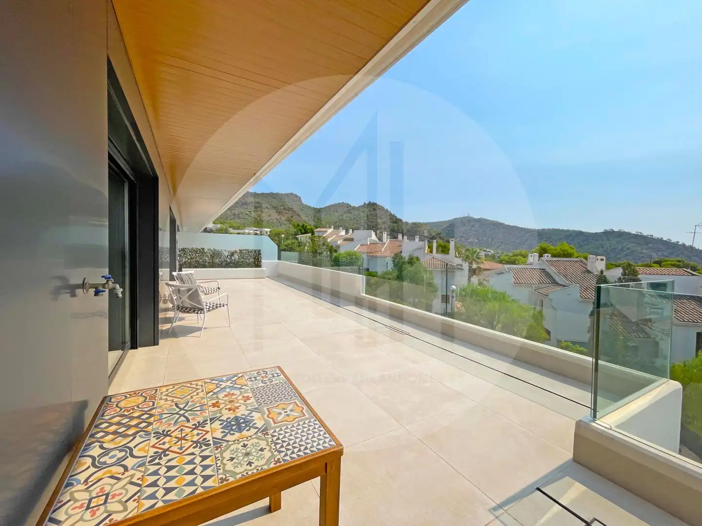 Terrace of Flat for sale in Sagunto / Sagunt  with Air Conditioner, Heating and Terrace