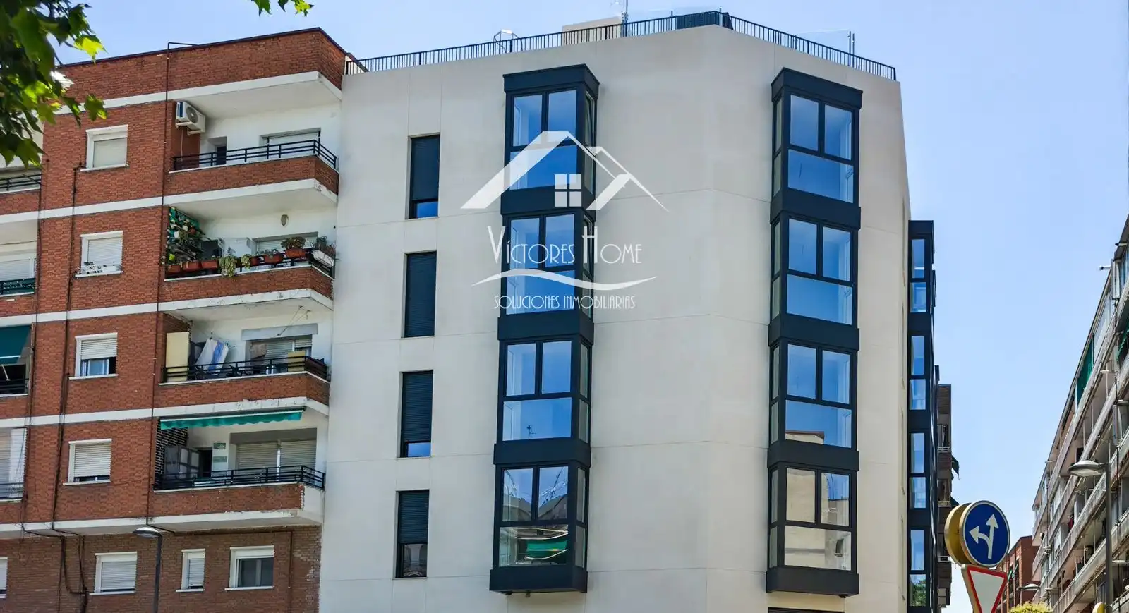 Außenansicht von Wohnung zur Miete in Alcorcón mit Klimaanlage, Heizung und Schwimmbad