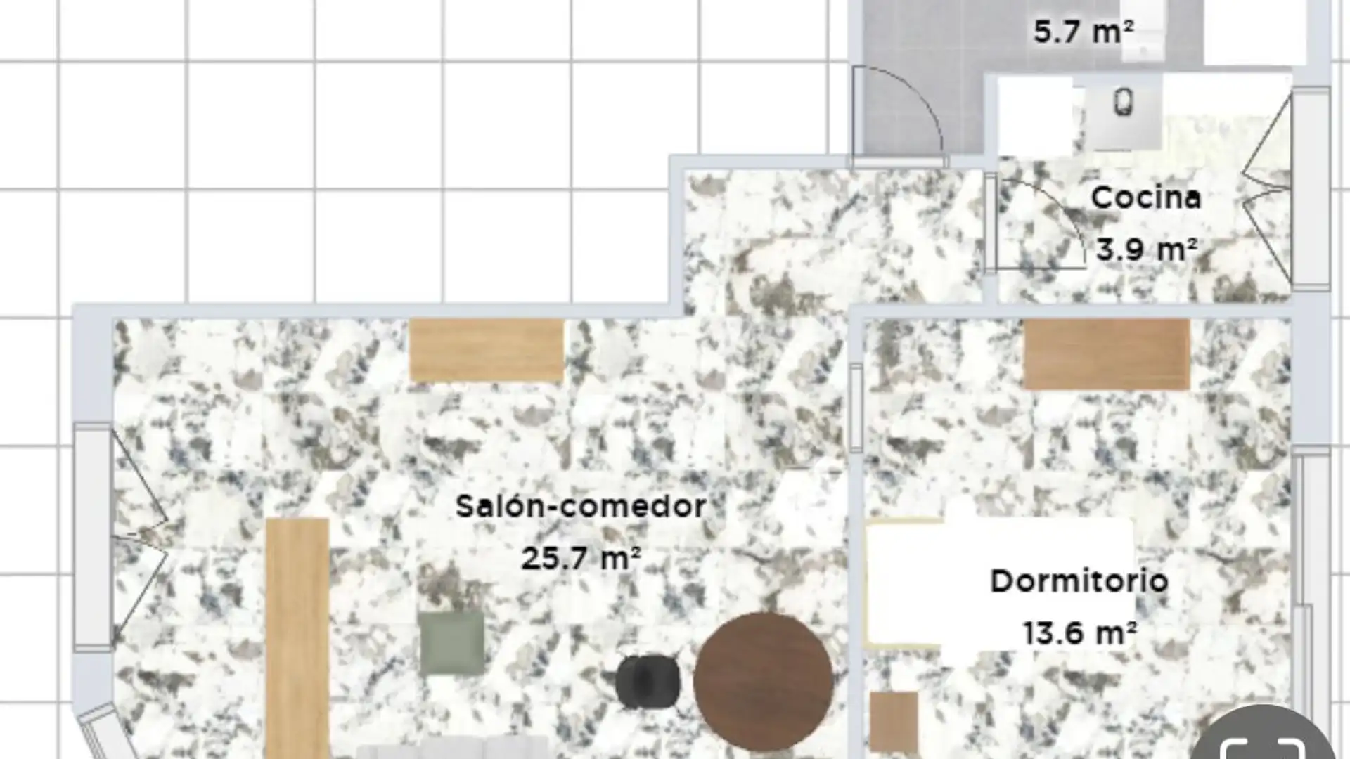 Apartamento de alquiler en Ribeira con Terraza, Amueblado y Horno