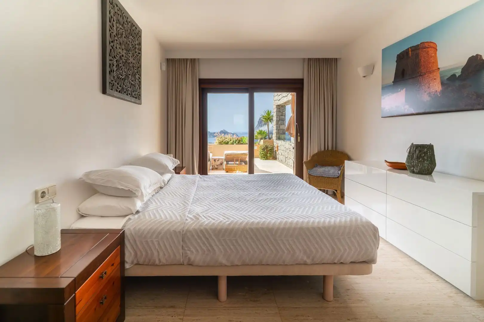 Dormitori de Apartament en venda en Sant Josep de sa Talaia amb Aire condicionat, Calefacció i Terrassa