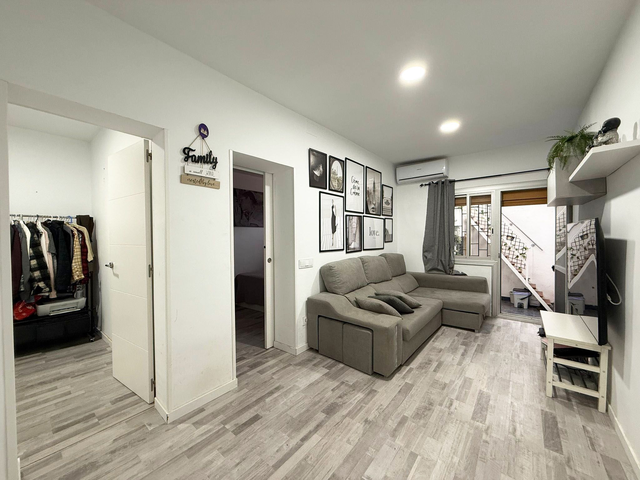 Sala de estar de Planta baja en venta en  Barcelona Capital con Terraza