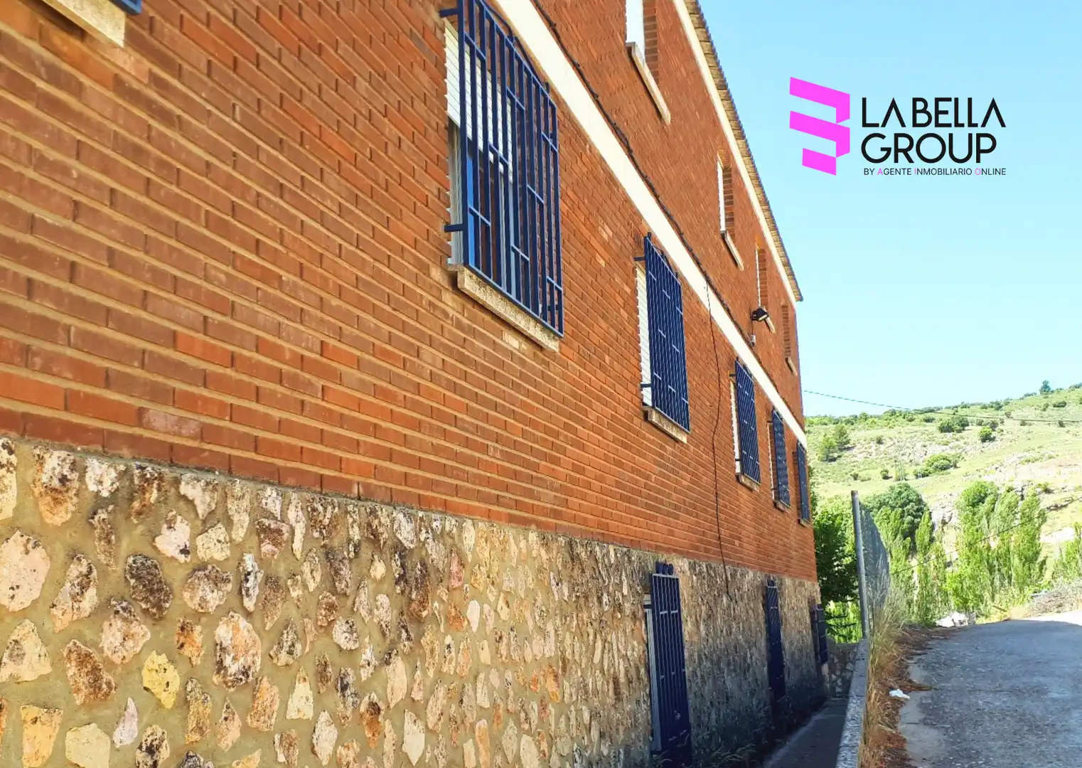 Vista exterior de Casa o chalet en venta en Casas de Lázaro con Jardín privado, Terraza y Trastero