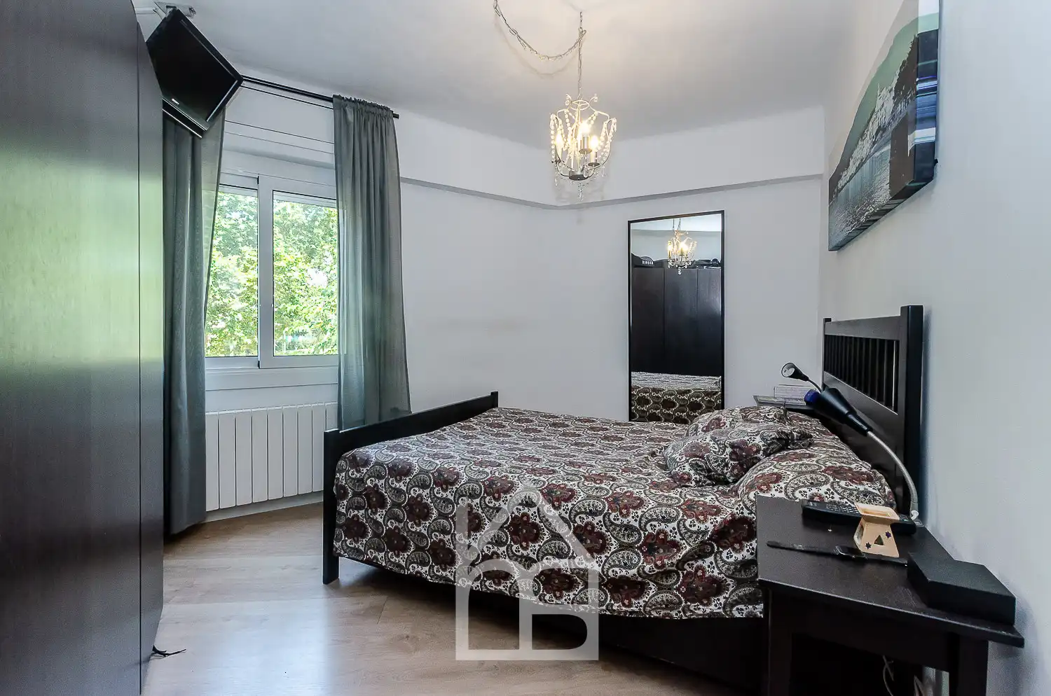 Bedroom of Flat for sale in Cornellà de Llobregat  with Air Conditioner, Heating and Parquet flooring