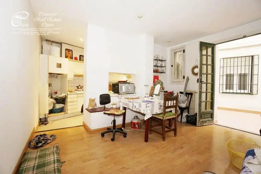 Living room of Flat for sale in Madrid  with Terrace and Balcony