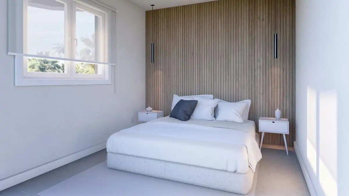 Dormitori de Àtic en venda en Calpe / Calp amb Aire condicionat, Jardí privat i Terrassa