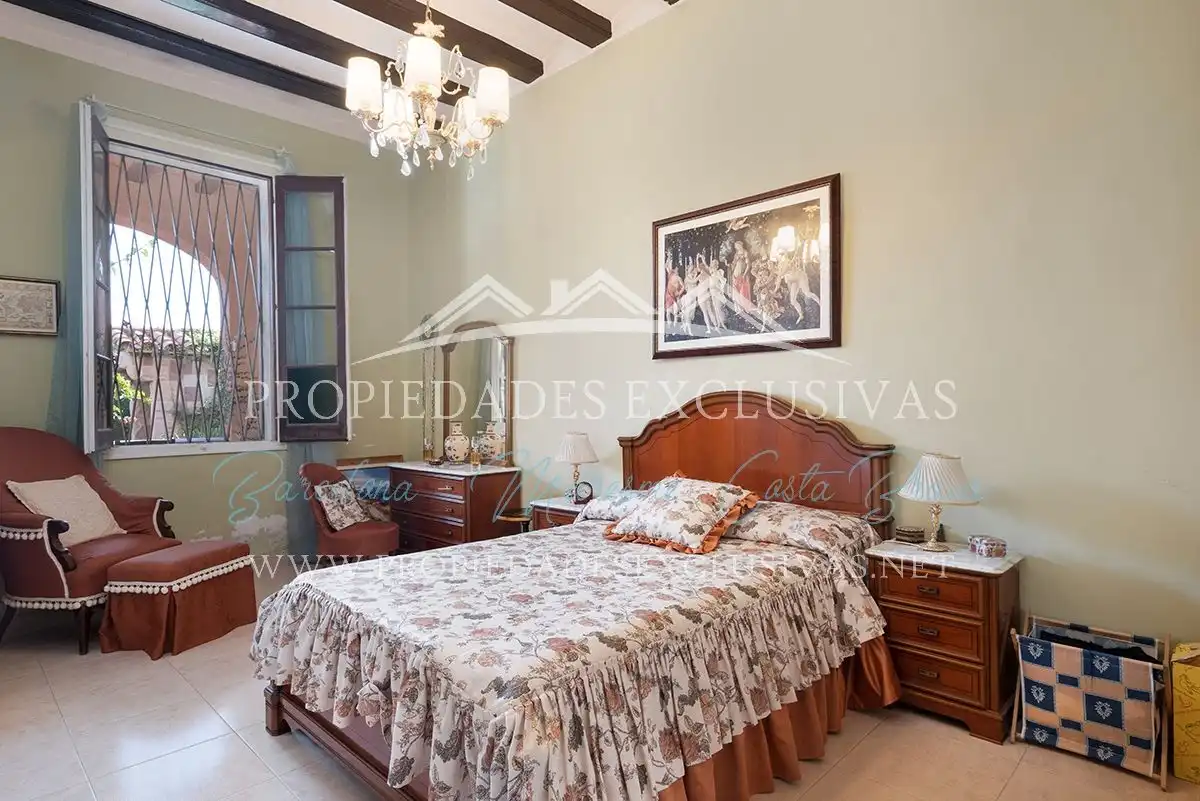 Schlafzimmer von Country house zum Verkauf in Teià mit Heizung, Privatgarten und Terrasse