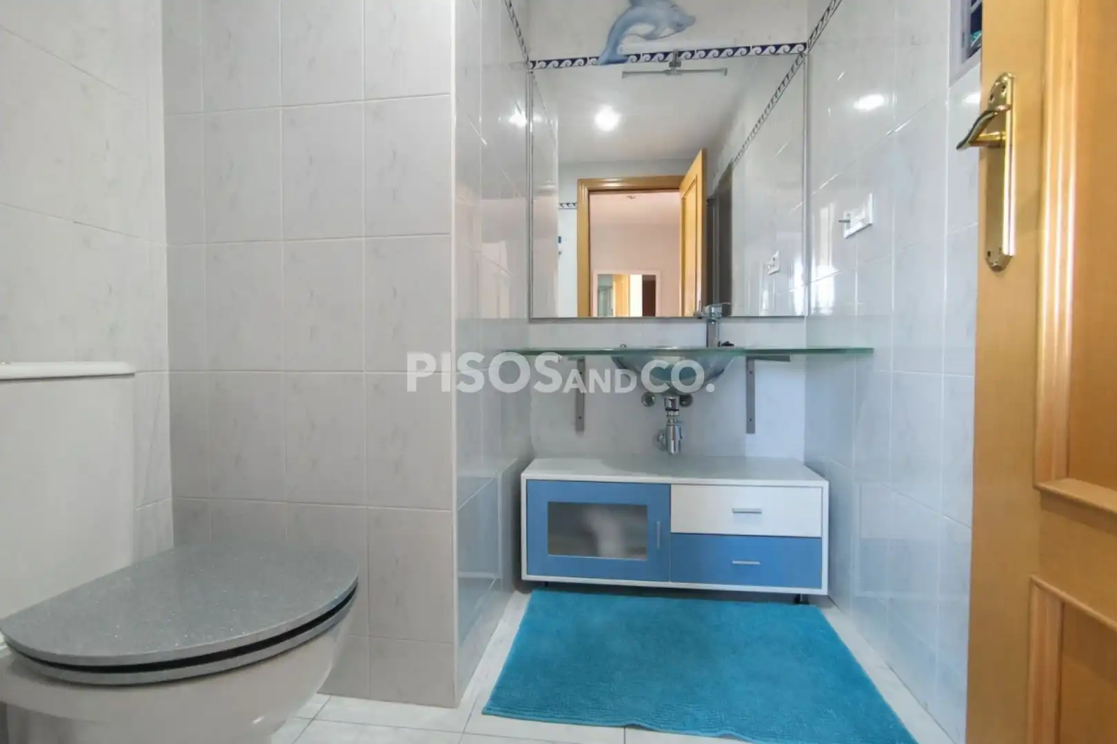 Bathroom of Flat for sale in A Coruña Capital   with Heating, Terrace and Storage room