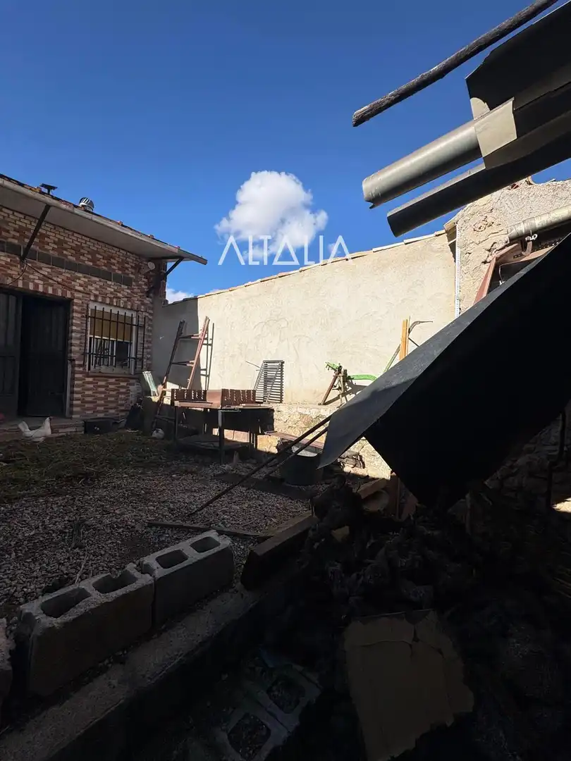 Vista exterior de Casa o chalet en venta en Villamayor de Santiago con Jardín privado y Trastero