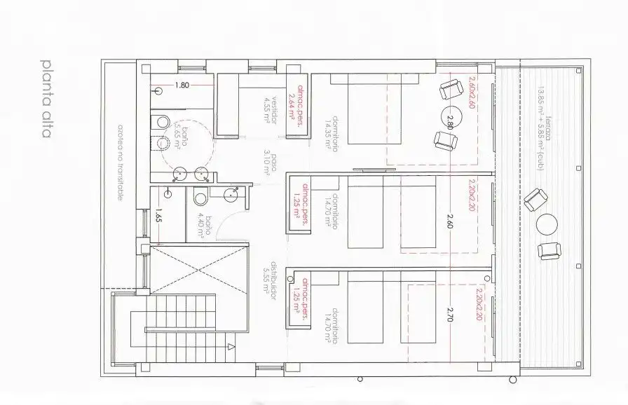 Chalet con terraza en venta en Rúa Manuel de Falla, imagen 9