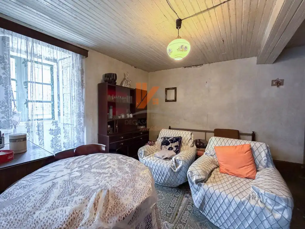 Sala de estar de Casa o chalet en venta en Santiago de Compostela 