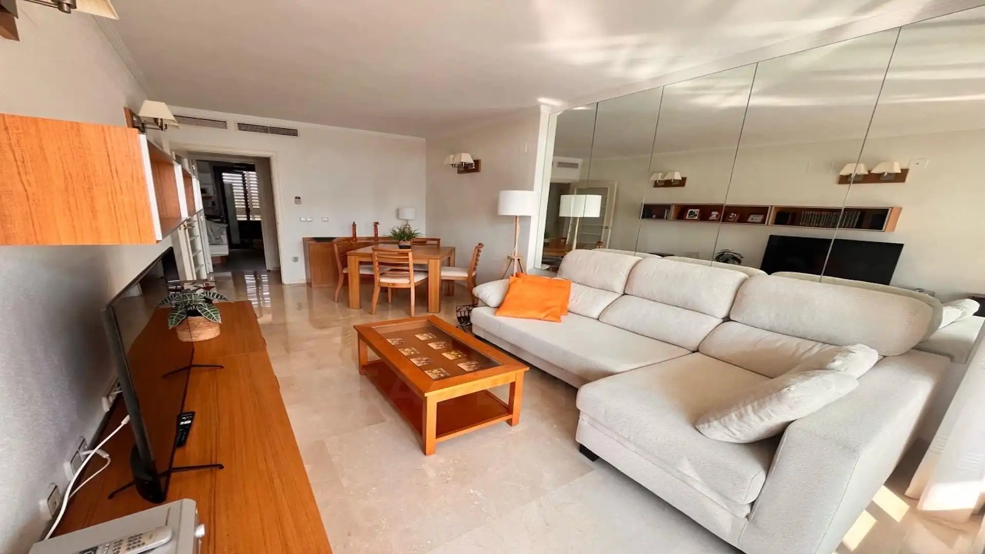 Sala d'estar de Pis de lloguer en Via Parque