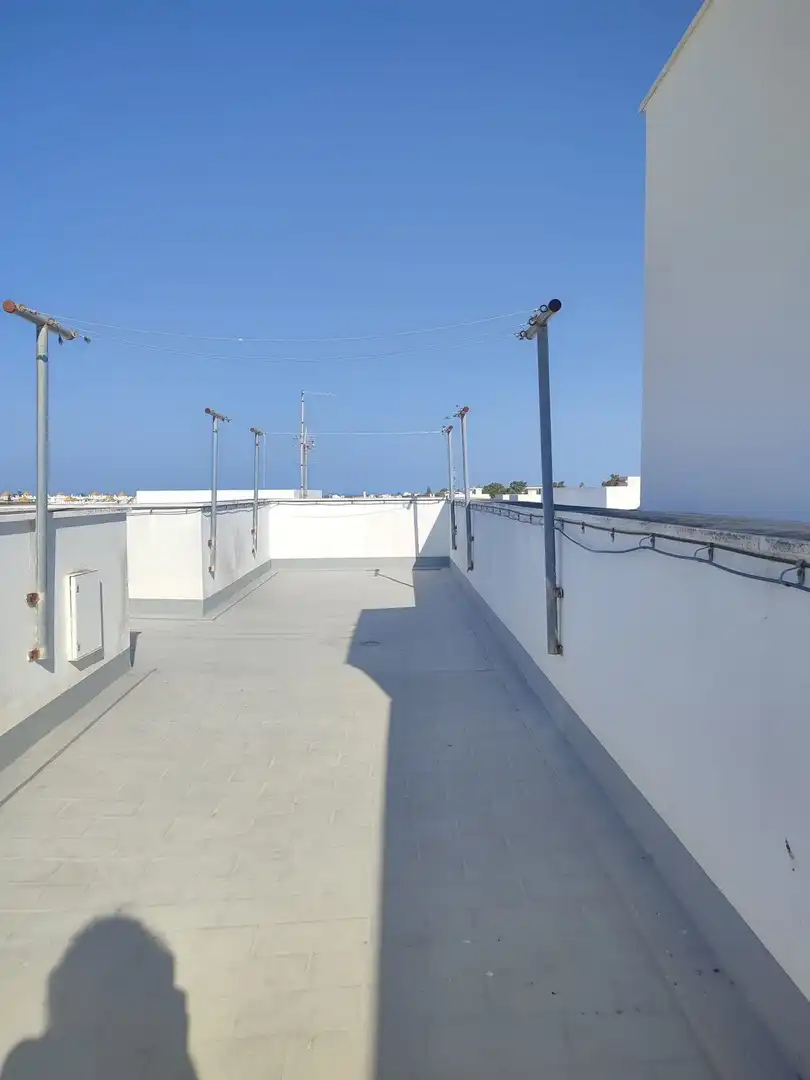 Terraza de Apartamento en venta en Conil de la Frontera con Aire acondicionado