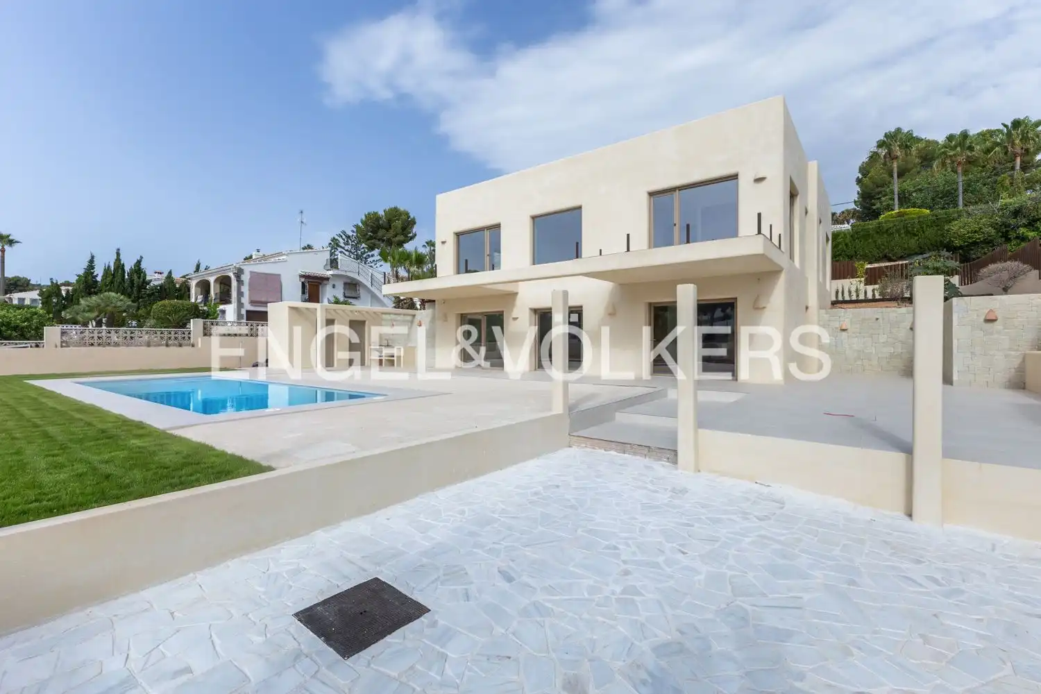Exterior view of Houses for sale in Jávea / Xàbia  with Air Conditioner, Heating and Private garden