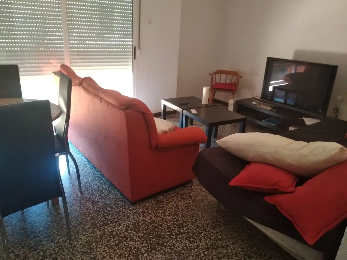 Living room of Flat for rent in Murcia  with Furnished, Washing machine and Balcony