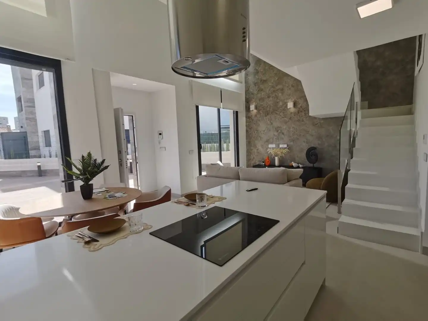 Kitchen of Houses for sale in San Bartolomé  with Private garden, Swimming Pool and Community pool