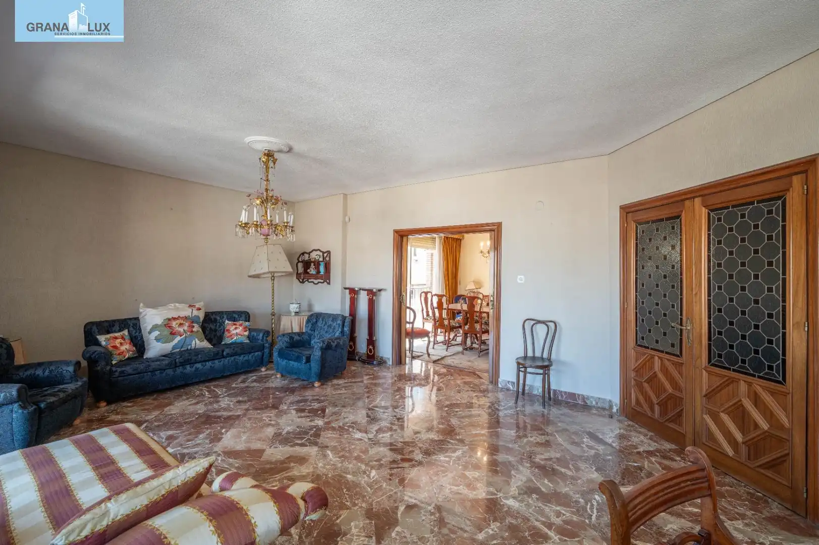 Sala de estar de Piso en venta en Granada con Terraza y Balcón