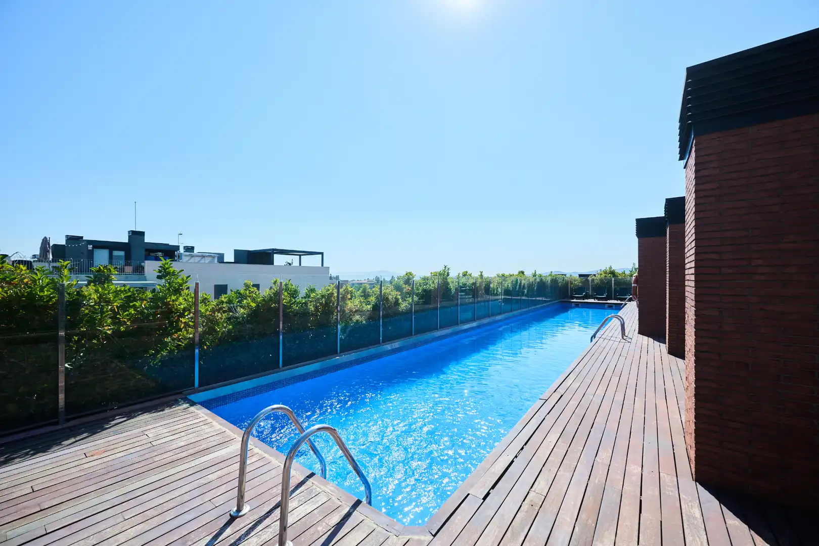 Piscina de Pis en venda en Sant Cugat del Vallès amb Aire condicionat, Calefacció i Parquet