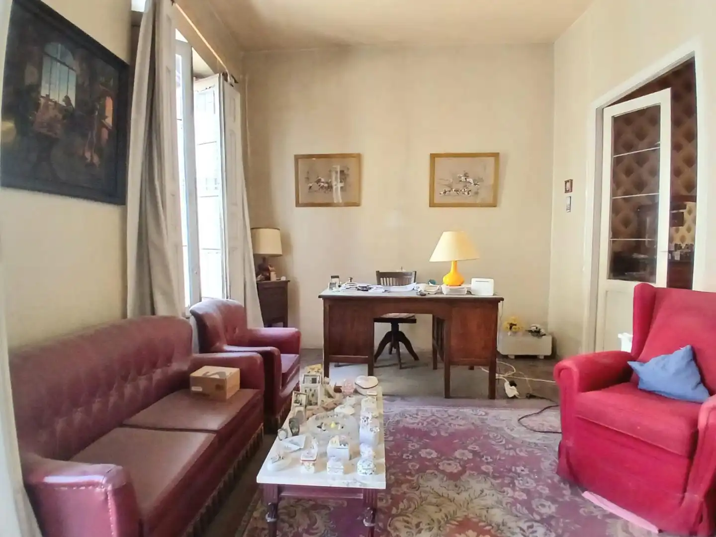 Sala de estar de Piso en venta en Madrid con Balcón