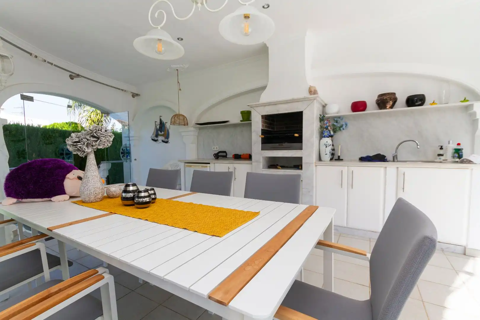 Kitchen of Houses for sale in Dénia  with Air Conditioner, Heating and Private garden