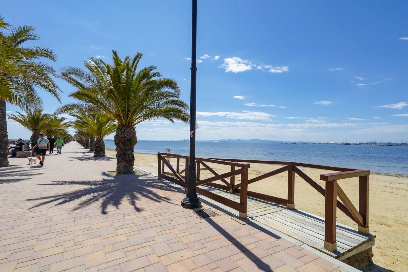 Vista exterior de Casa adosada en venda en San Pedro del Pinatar amb Aire condicionat, Jardí privat i Terrassa