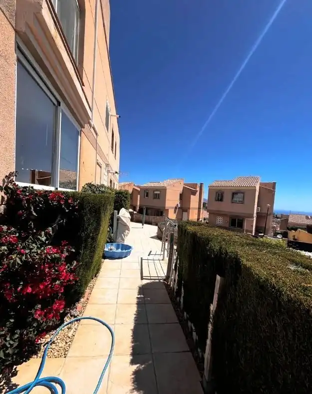 Exterior view of Flat for sale in La Nucia  with Air Conditioner, Private garden and Storage room
