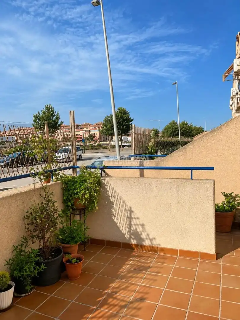 Terrace of Flat for sale in Roquetas de Mar