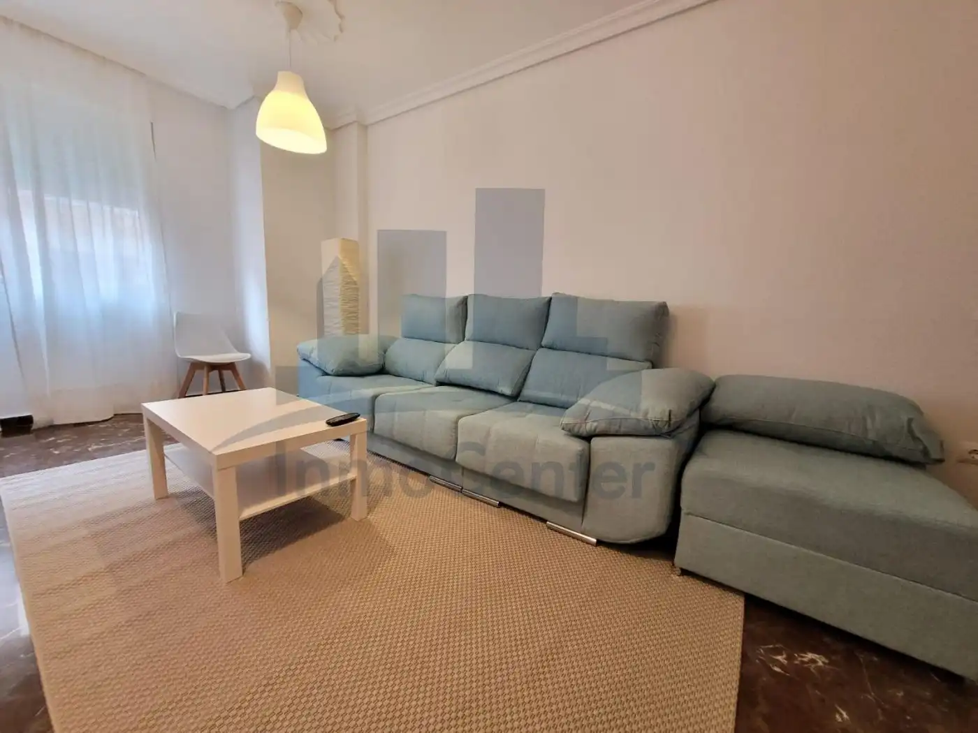 Sala de estar de Piso de alquiler en Badajoz con Terraza y Amueblado