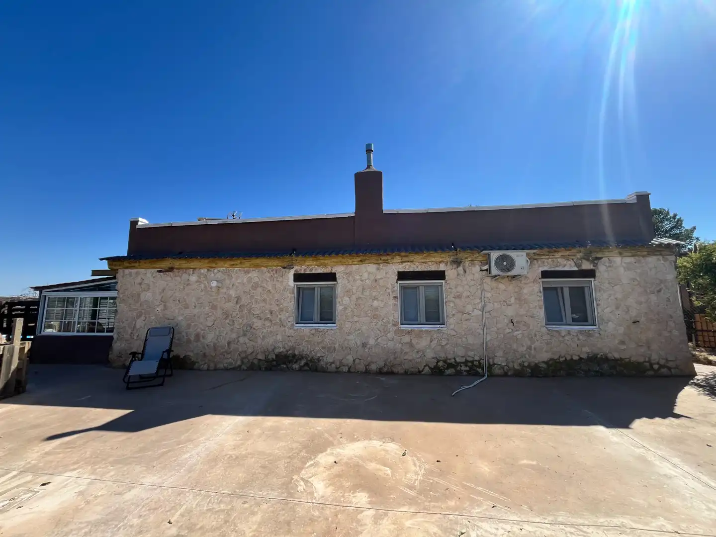 Vista exterior de Casa o chalet en venta en Pinseque con Calefacción, Jardín privado y Piscina