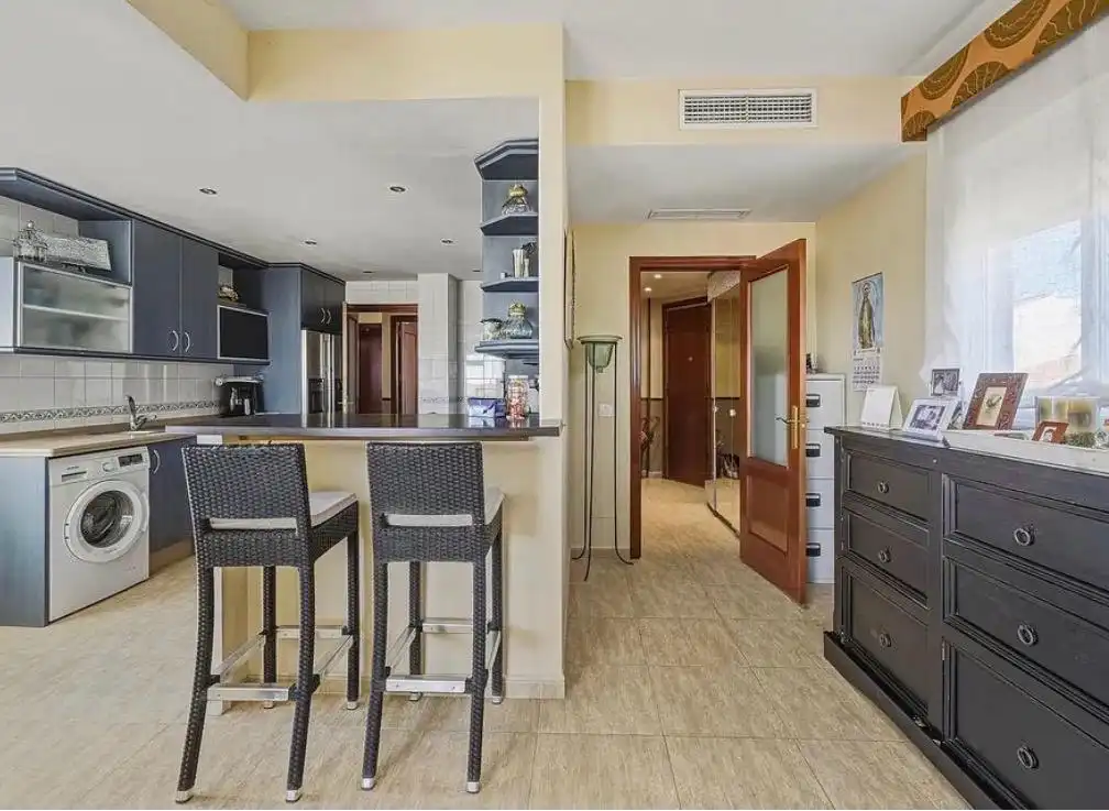 Cocina de Ático en venta en Marbella con Calefacción, Terraza y Amueblado