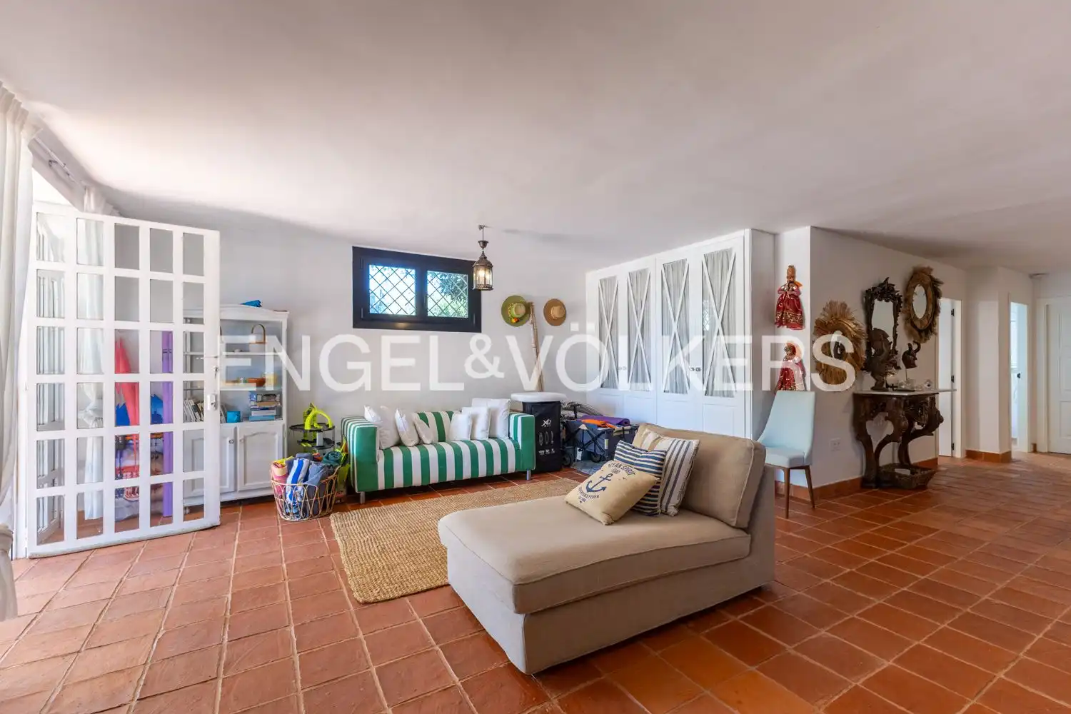 Living room of Houses for rent in Riba-roja de Túria  with Air Conditioner, Heating and Private garden