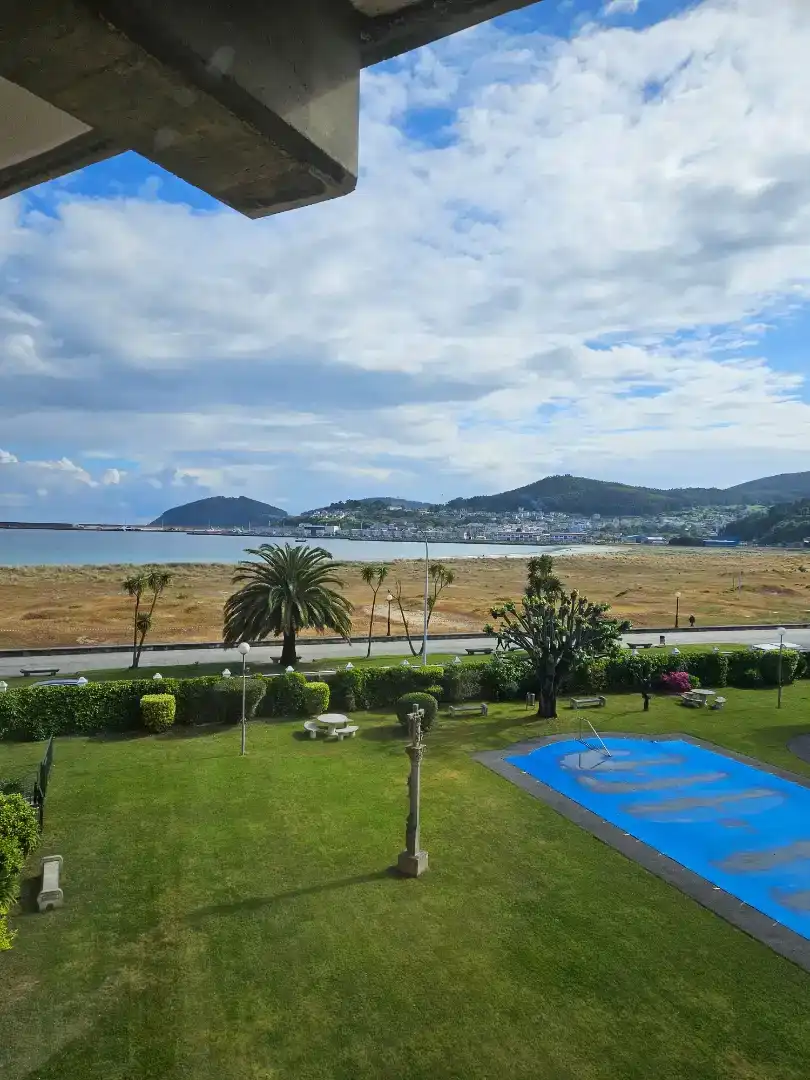 Exterior view of Flat for rent in Viveiro  with Parquet flooring and Furnished
